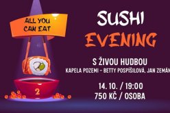 Sushi večer s akustickou hudbou